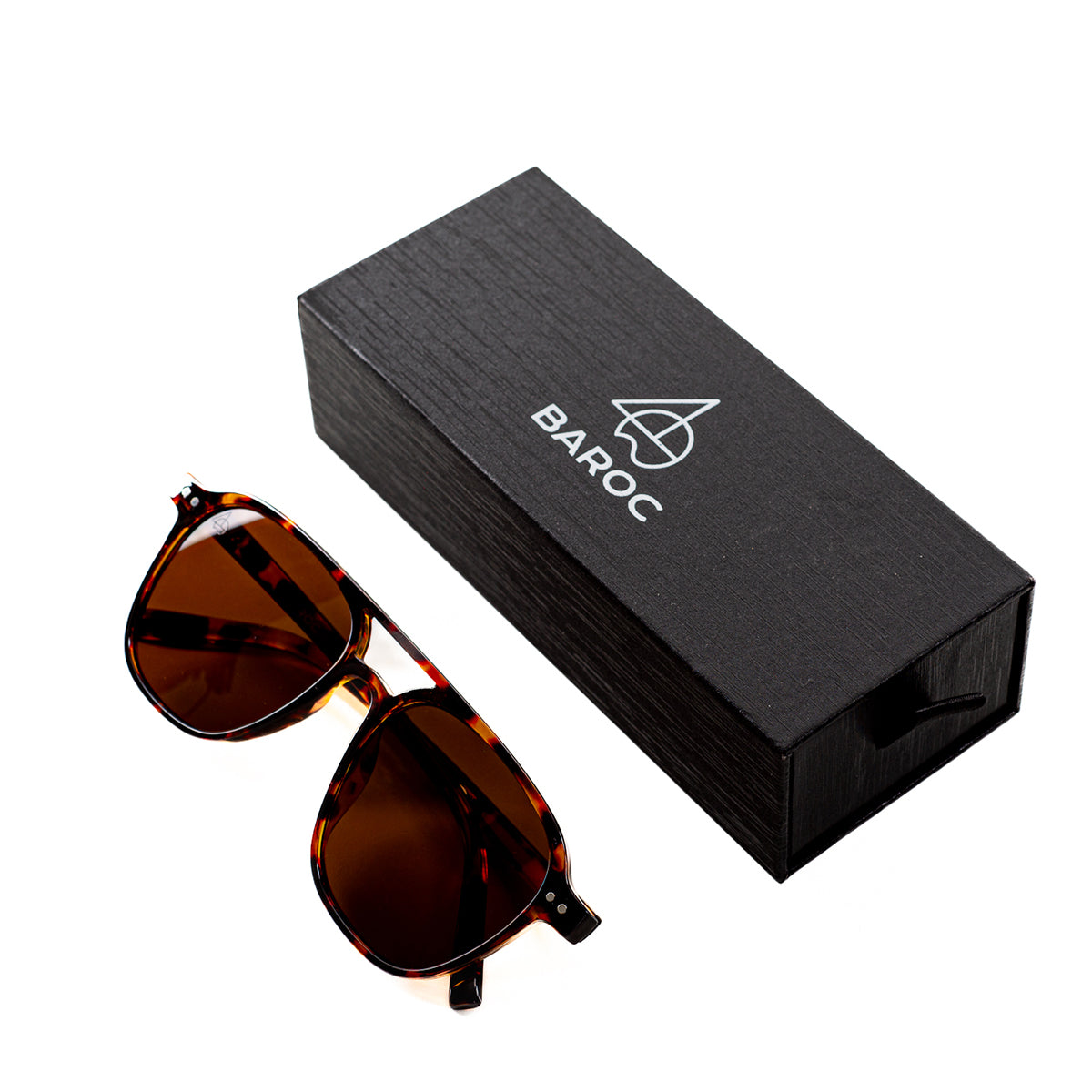 Lentes De Sol Baroc Super Star Brown UV400 Unisex Aviador
