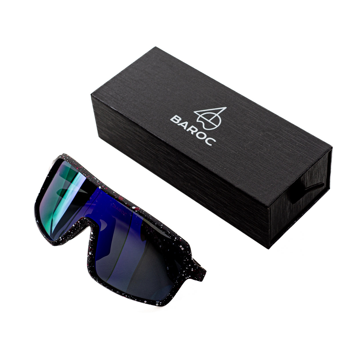 Lentes De Sol Baroc Rocky Dálmata Blue UV400 Deportivos XL