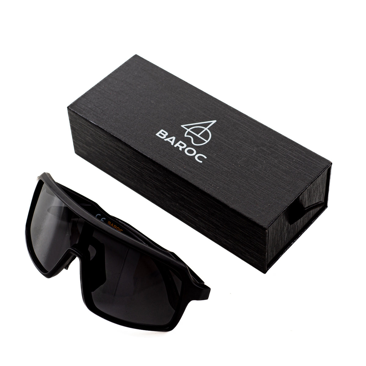 Lentes De Sol Baroc Rocky Double Black UV400 Deportivos XL