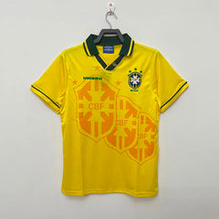Jersey Brasil Mundial 1994 Retro Hombre Umbro Alta Calidad