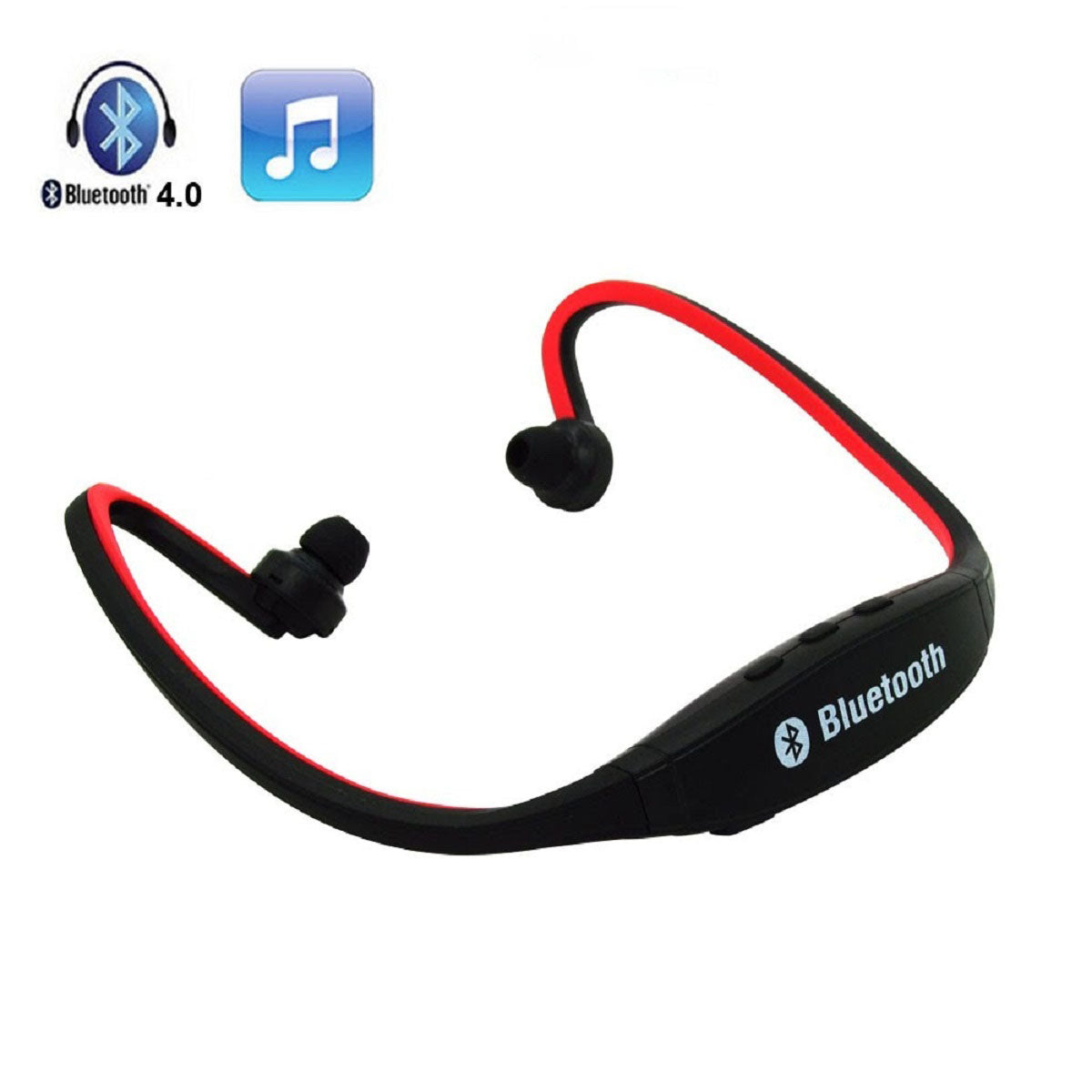 BLUETOOTH DIADEMA BS19C ROJO