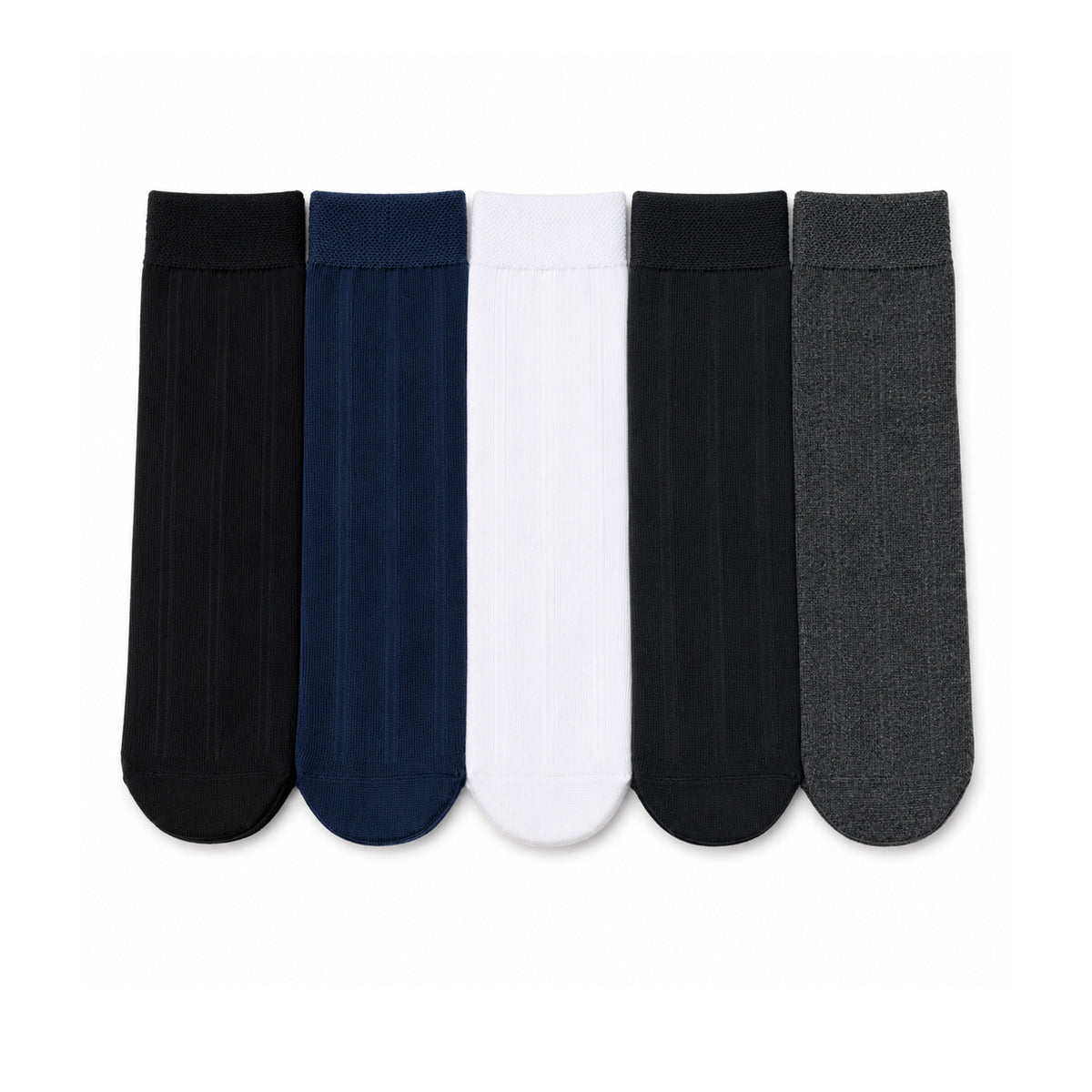 Calcetas Para Caballero Rayas FOSMID Con Aroma Paquete 10 Pares