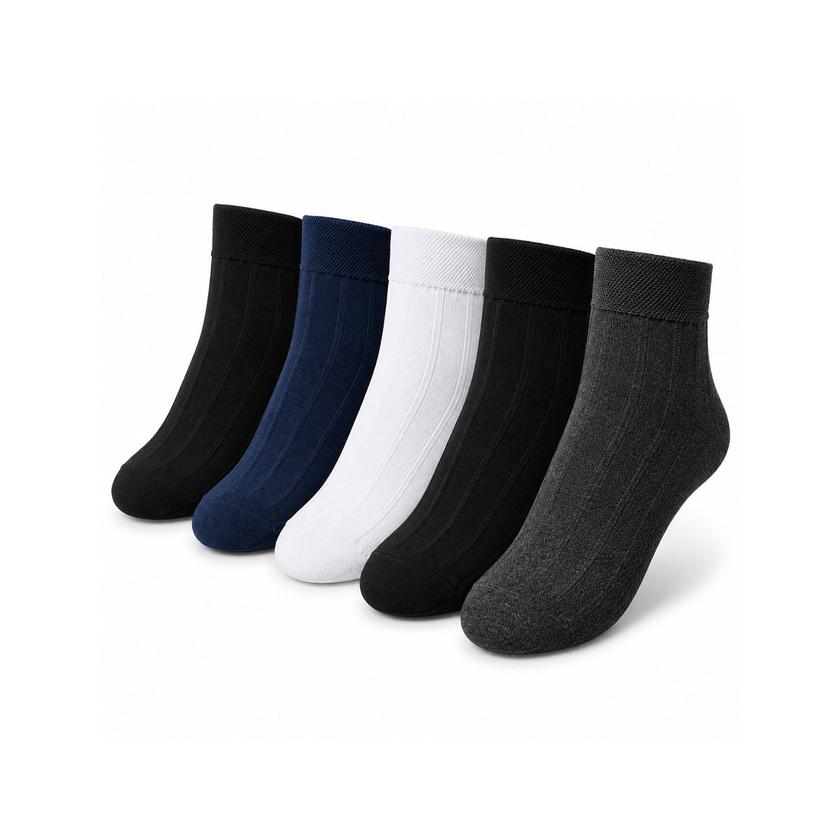Calcetas Para Caballero Rayas FOSMID Con Aroma Paquete 10 Pares