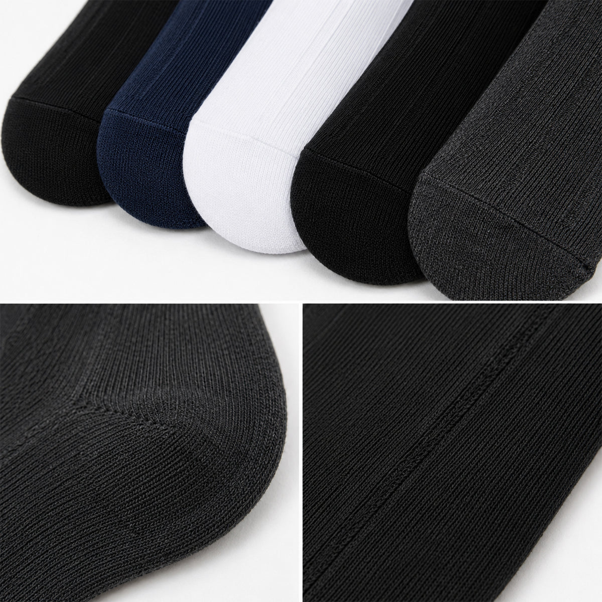 Calcetas Para Caballero Rayas FOSMID Con Aroma Paquete 10 Pares