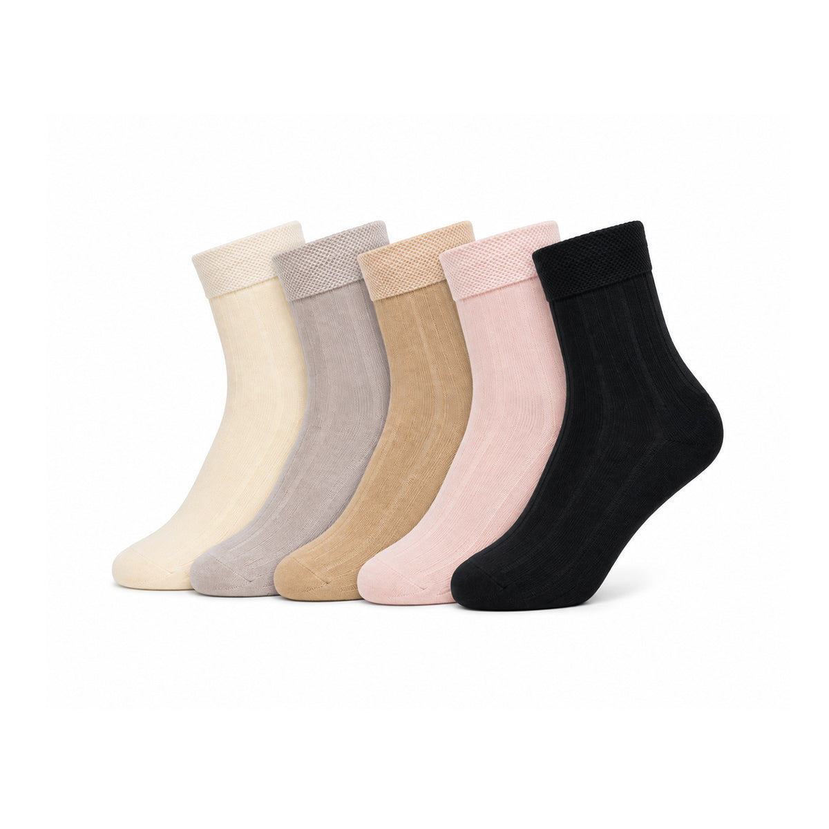 Calcetas Para Dama FOSMID Con Aroma Paquete 10 Pares