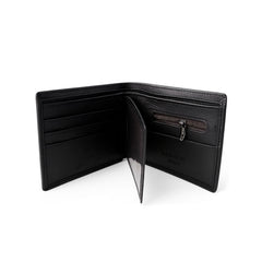 Cartera Plake 2 piel sintética negra Horse Imperial