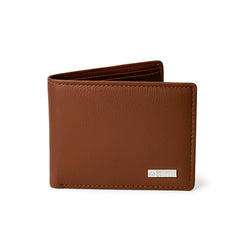 Cartera Plake café piel sintética para hombre Horse Imperial