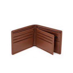 Cartera Plake café piel sintética para hombre Horse Imperial