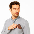 Cartera Plake café piel sintética caballero Horse Imperial
