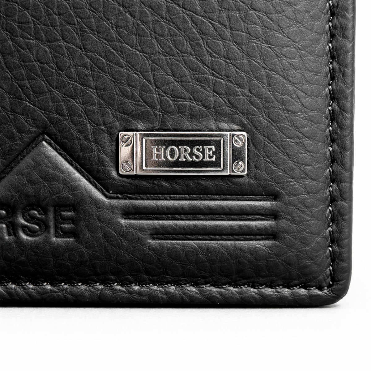Cartera Horse Imperial Highland Billetera Hombre Negra
