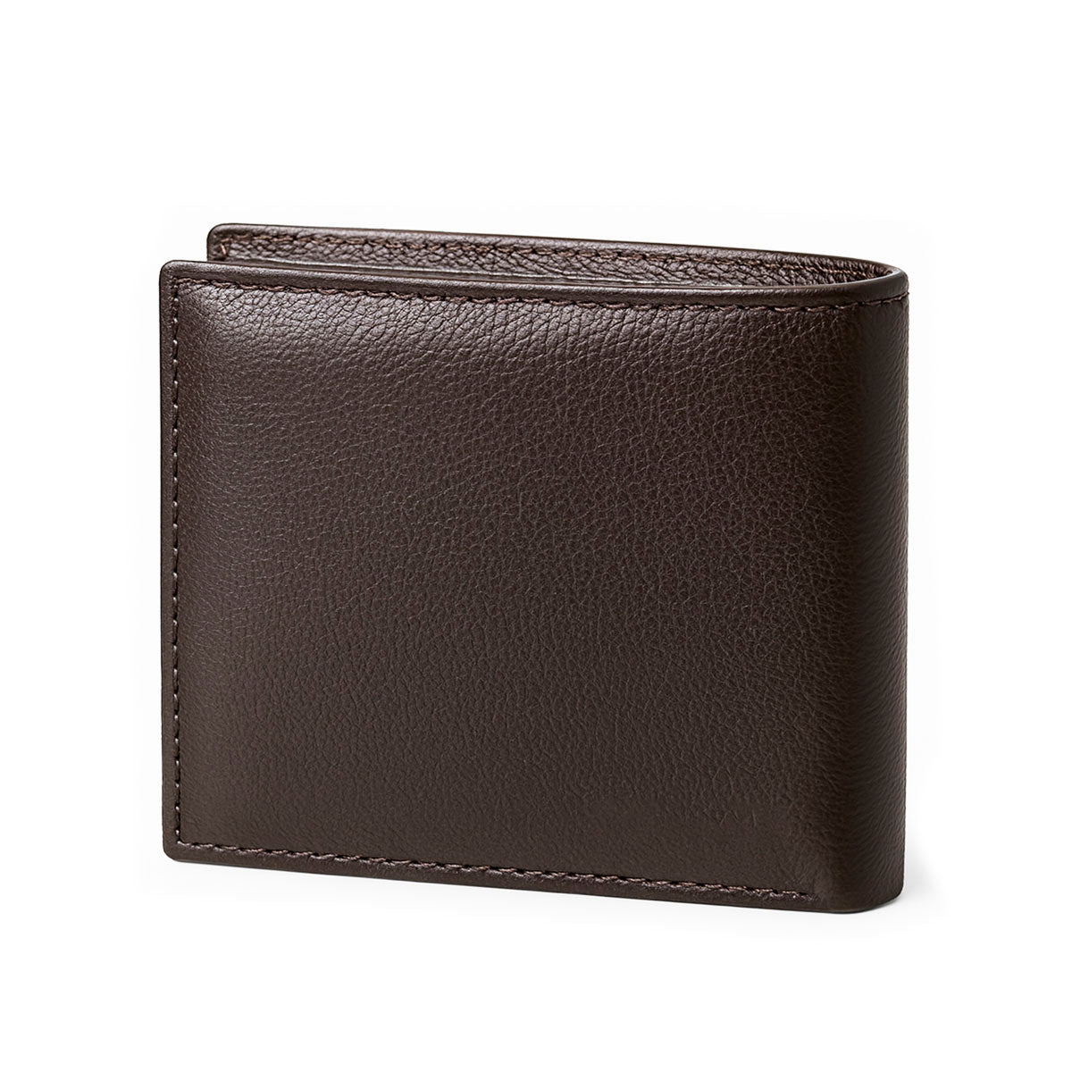 Cartera negra Line café piel sintética Polo King para hombre