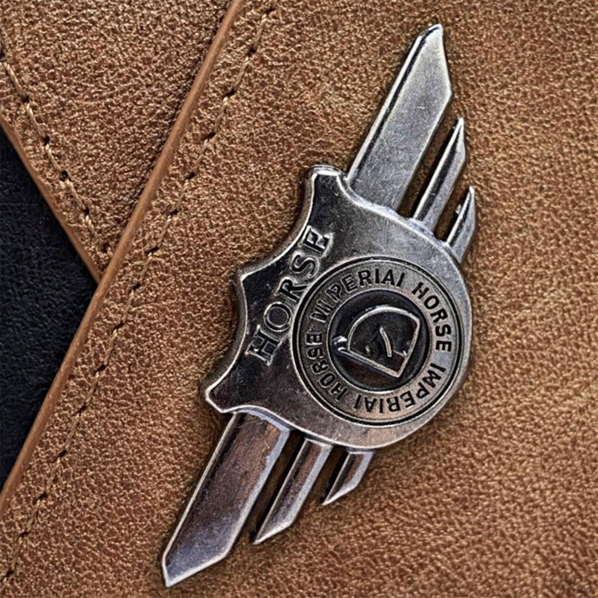 Cartera Crossing Wings Horse Imperial Billetera Hombre