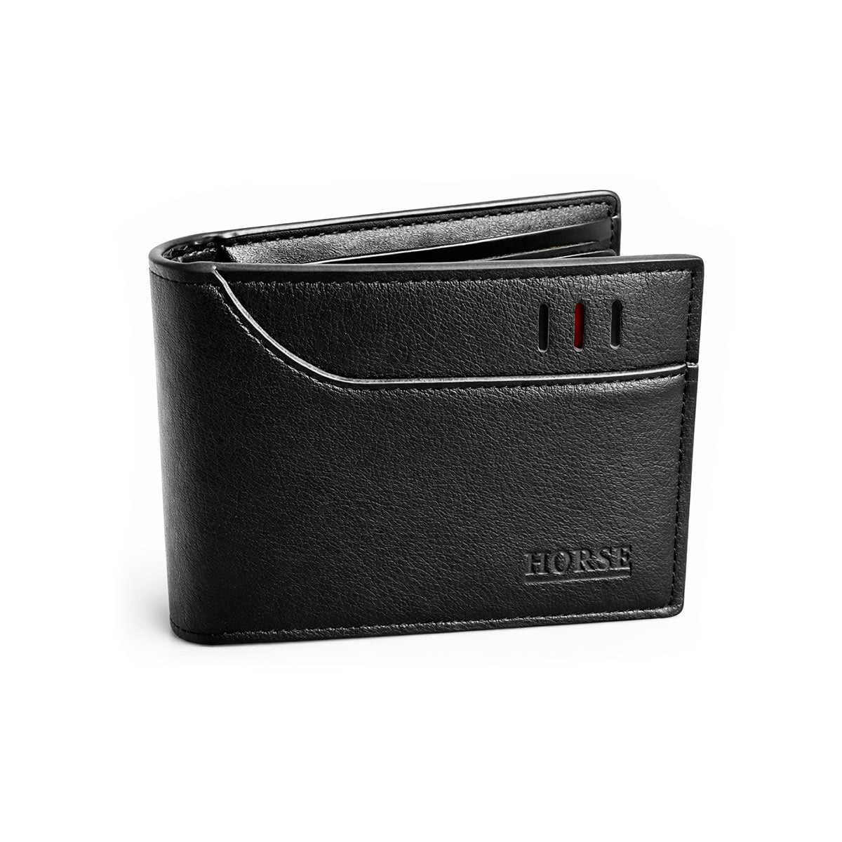 Cartera Horse Imperial Three Hombre Negro