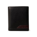 Cartera Curve para hombre de vinipiel negro Horse Basic
