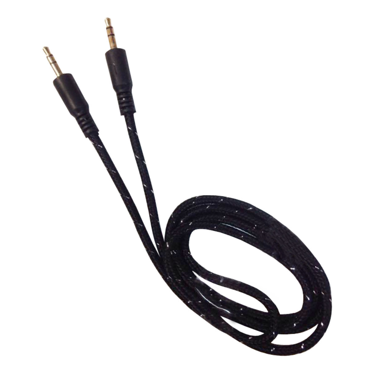Cable auxiliar 3.5 mm resistente y flexible para dispositivos