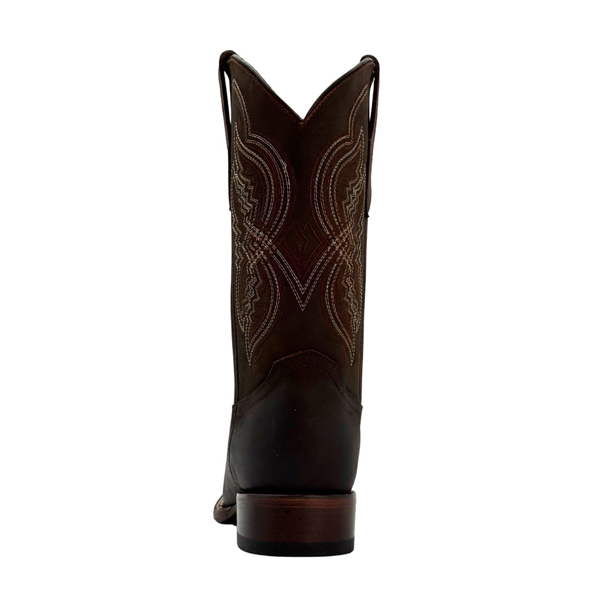 Bota vaquera piel de res cafe suela cuero Calzado del Bajío-28.5