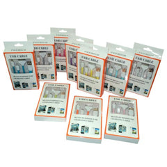 Cable Chicle 3 en 1 Cargador 30Pin Lightning V8 Alta Resistencia