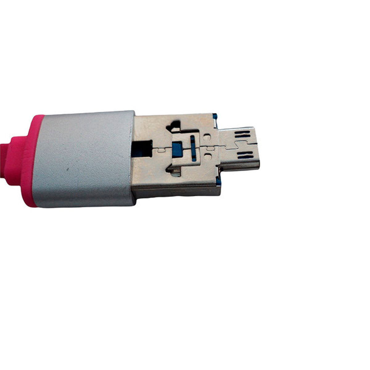 CABLE 4EN1 FUCSIA