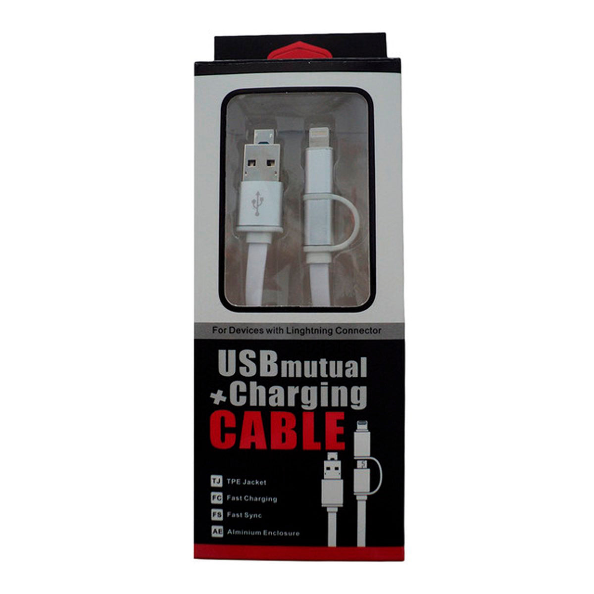 CABLE 4EN1 BLANCO