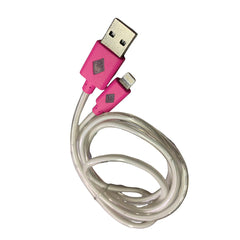 CABLE LIGHTING IPH6 REDONDO ROSA