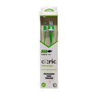 CABLE MICRO USB 1METRO VERDE