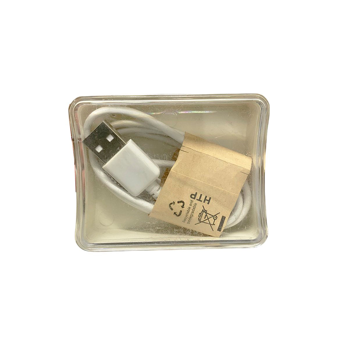 CABLE MOV8 BLANCO EMPAQUE DE CRISTAL