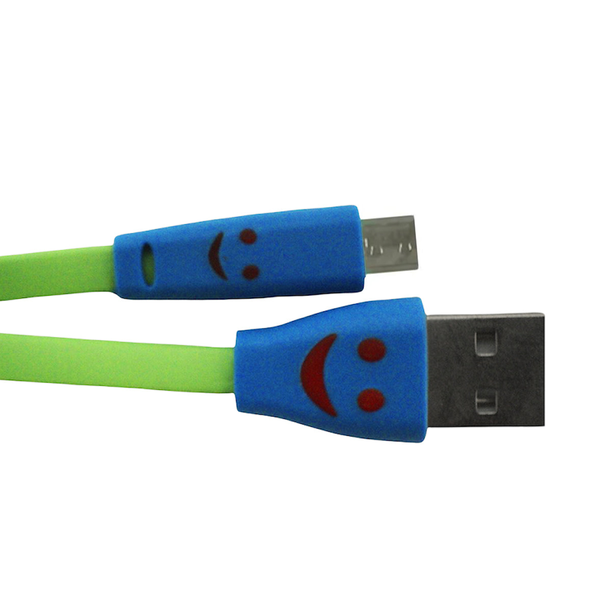 CABLE SMILE MICRO USB VERDE