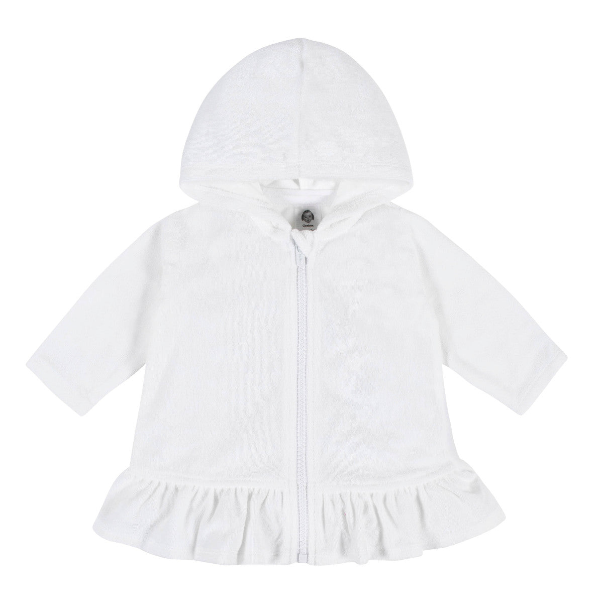 Bata baño bebé Gerber rizo suave 2 a 5 años cierre frontal-2T, 3T, 4T, 5T