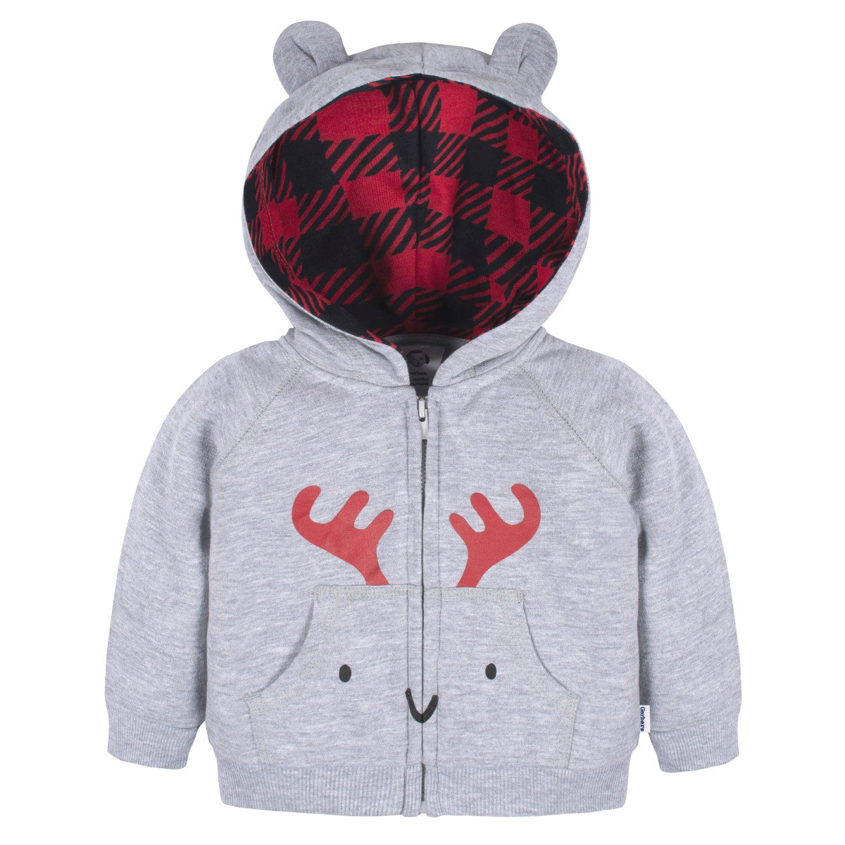 Conjunto Gerber niño 3 piezas sudadera capucha ropa invierno-0-3M