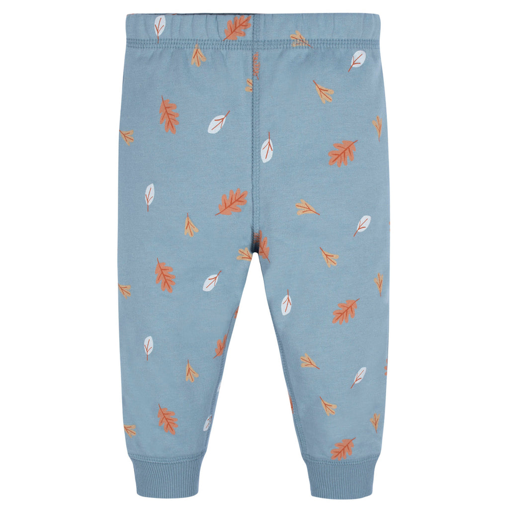 Conjunto Gerber para niño sudadera y pantalón azul-5T