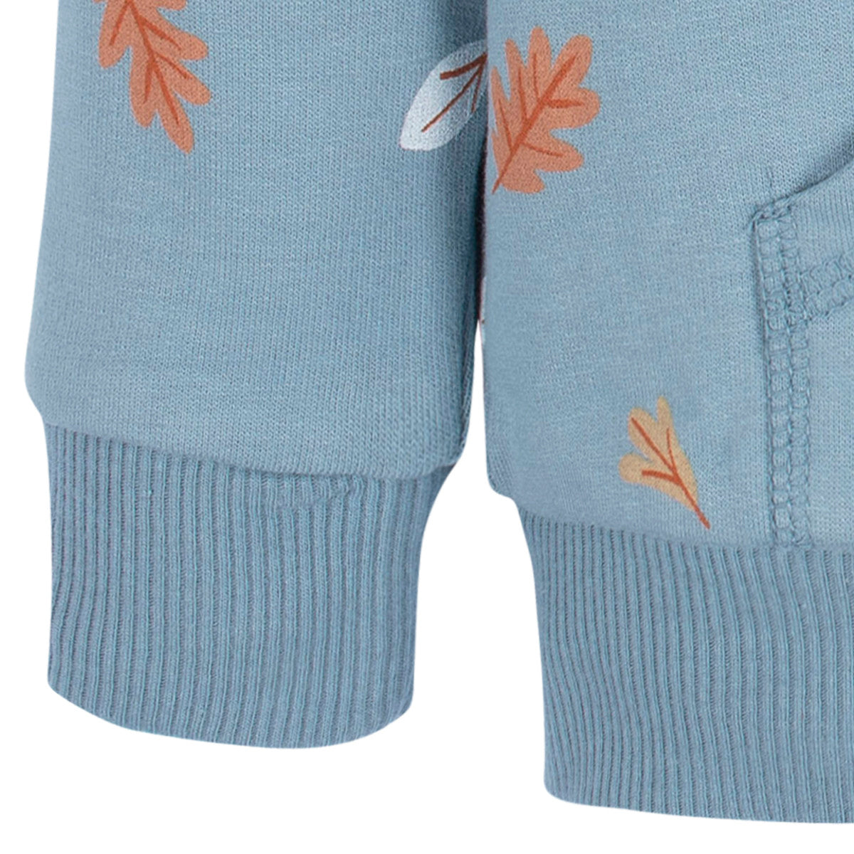 Conjunto Gerber para niño sudadera y pantalón azul-5T