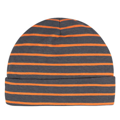 Conjunto Gerber bebé 3 piezas algodón naranja y blanco-6-9M