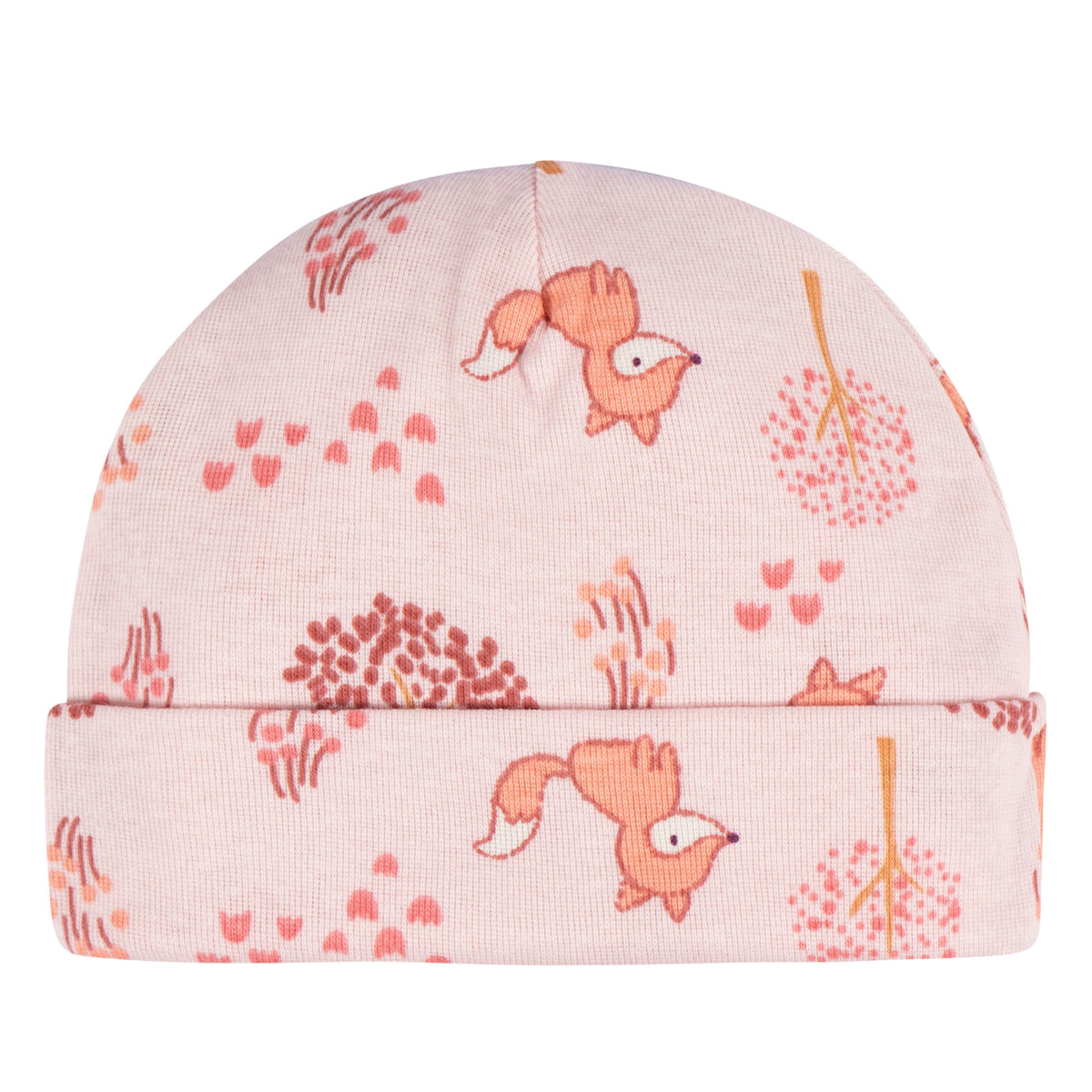 Gorros Gerber bebé orgánicos 4 piezas suaves 0 a 6 meses-0-6M