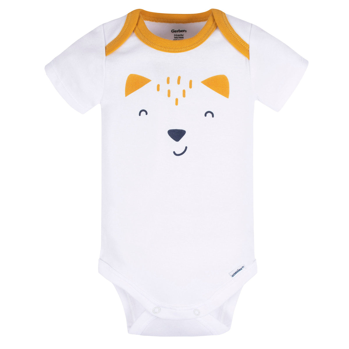 Conjunto Gerber bebé algodón 3 piezas niño 0 a 9 meses-6-9M