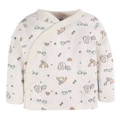 Conjunto Gerber bebé 3 piezas algodón blanco cómodo-0-3M, 0M