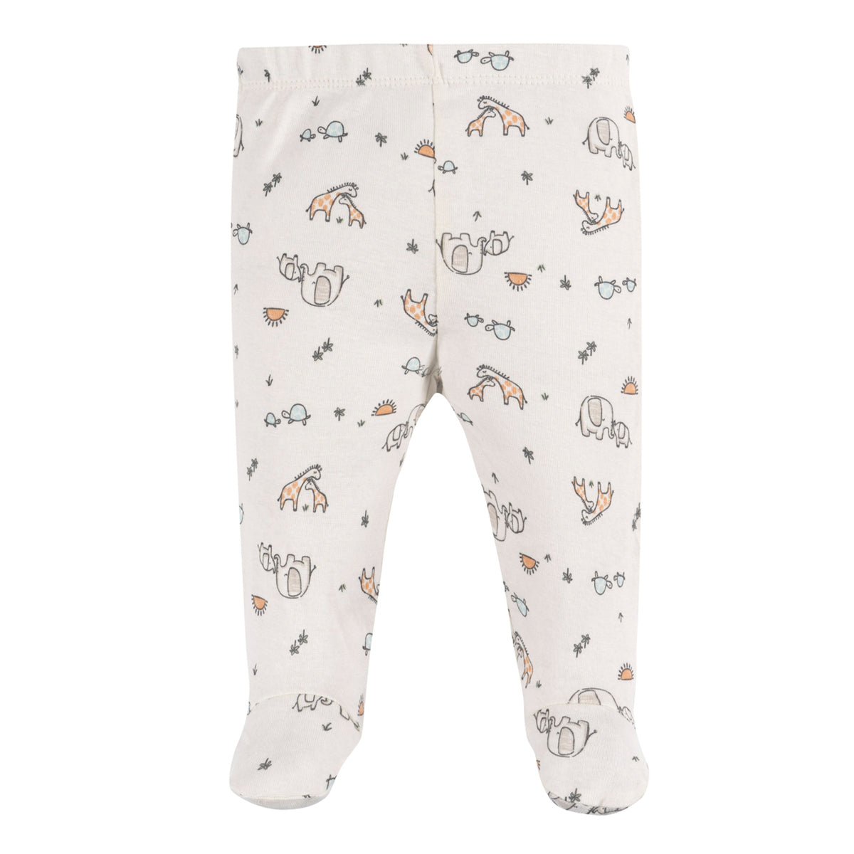 Conjunto Gerber bebé 3 piezas algodón blanco cómodo-0-3M, 0M