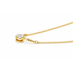 Collar Alas Corazón MOON & SELF Alma Céleste Baño Oro Mujer