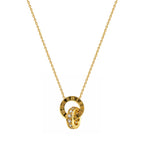 Collar Cronos & Luz Oro 18k Elegancia y Tiempo
