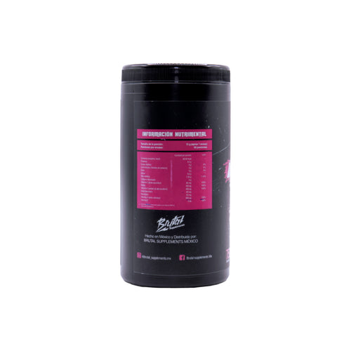 Colágeno hidrolizado Brutal .750kg suplemento antiedad con péptidos y biotina