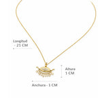 Collar Lumina Astral MOON & SELF: Proteccion y Estilo Moderno