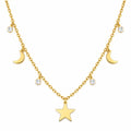 Collar Mujer Gargantilla Andromeda Dije Joyeria Oro 18K