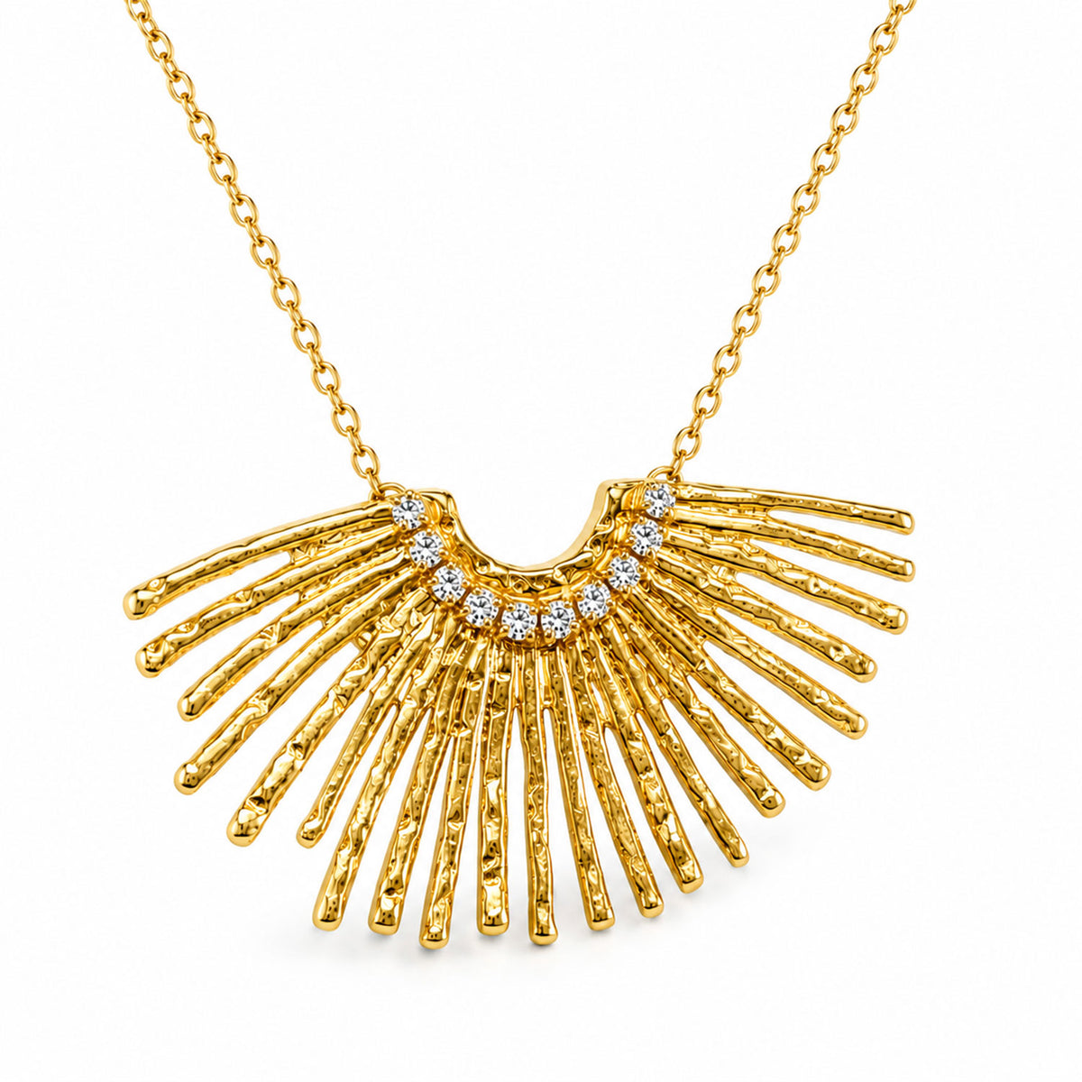 Collar Mujer Gargantilla Aurora Dije Joyeria Oro Acero