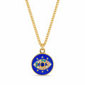 Collar Mujer Gargantilla Ojo Turco Dije Joyeria Lucida