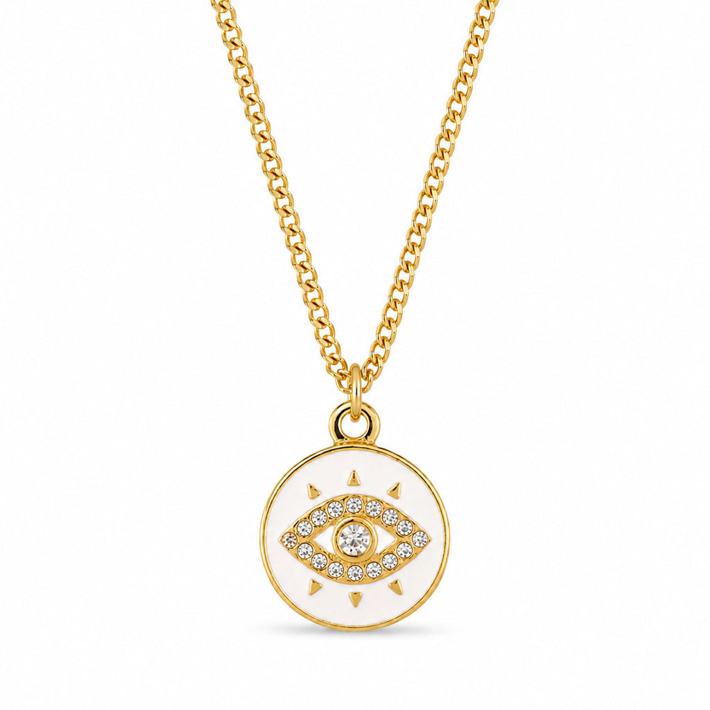 Collar Mujer Gargantilla Ojo Turco Dije Joyeria Lucida
