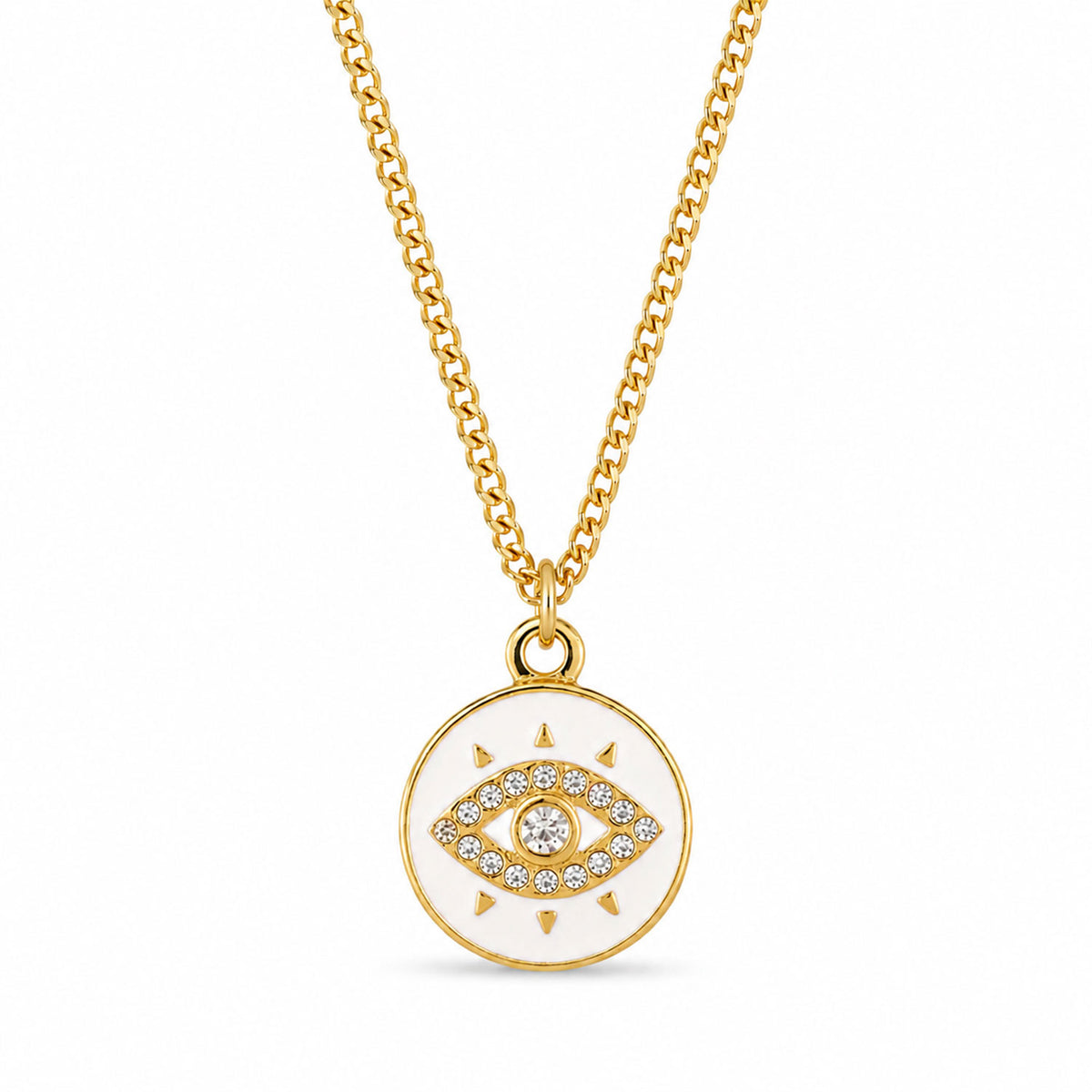 Collar Mujer Gargantilla Ojo Turco Dije Joyeria Lucida