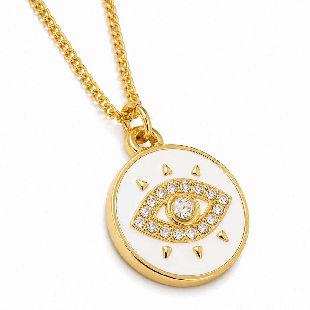Collar Mujer Gargantilla Ojo Turco Dije Joyeria Lucida