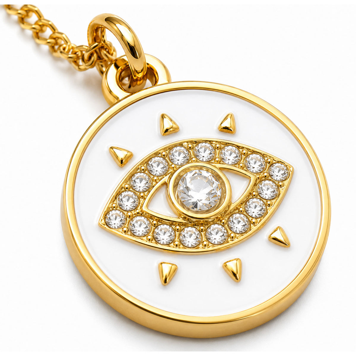 Collar Mujer Gargantilla Ojo Turco Dije Joyeria Lucida
