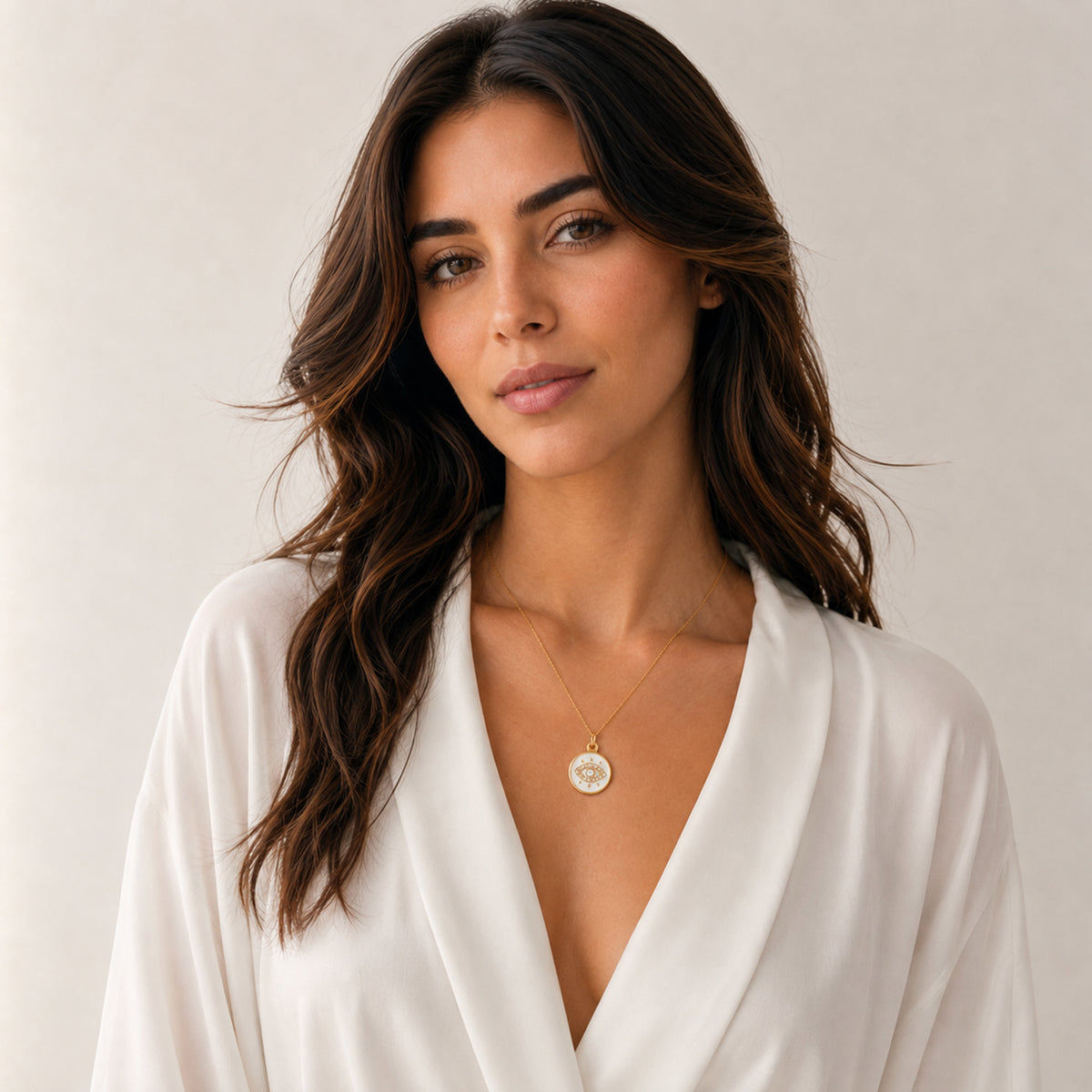 Collar Mujer Gargantilla Ojo Turco Dije Joyeria Lucida
