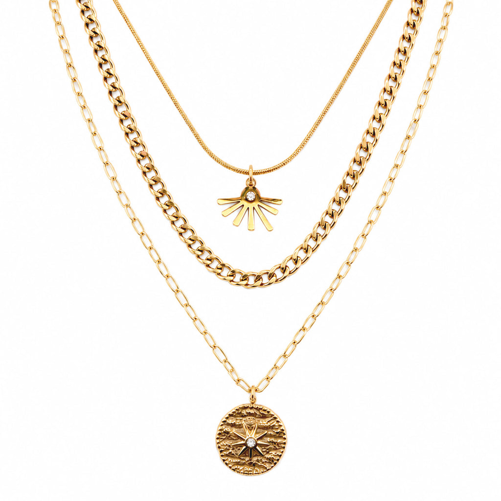 Collar Mujer Gargantilla Theia Dije Joyeria Oro 18K