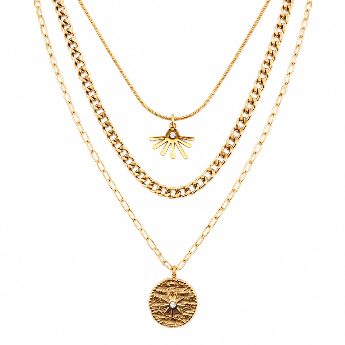 Collar Mujer Gargantilla Theia Dije Joyeria Oro 18K